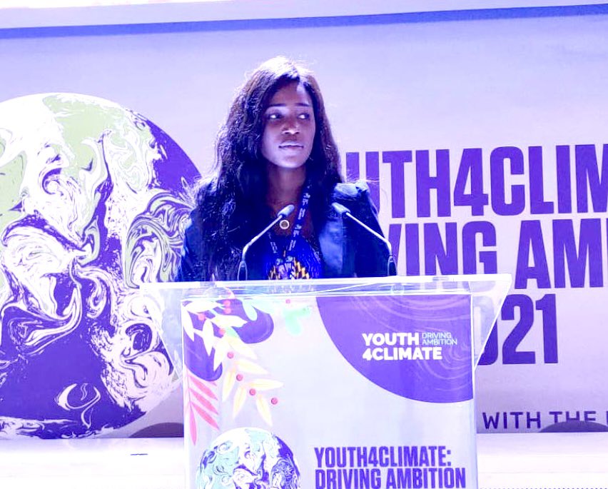 l’Afrique est l’un des continents les plus vulnérables au changement climatique, et que les femmes et jeunes africains sont les moins résilients et les moins soutenus.
#Youth4Climate #PoweringAction #UNGA77