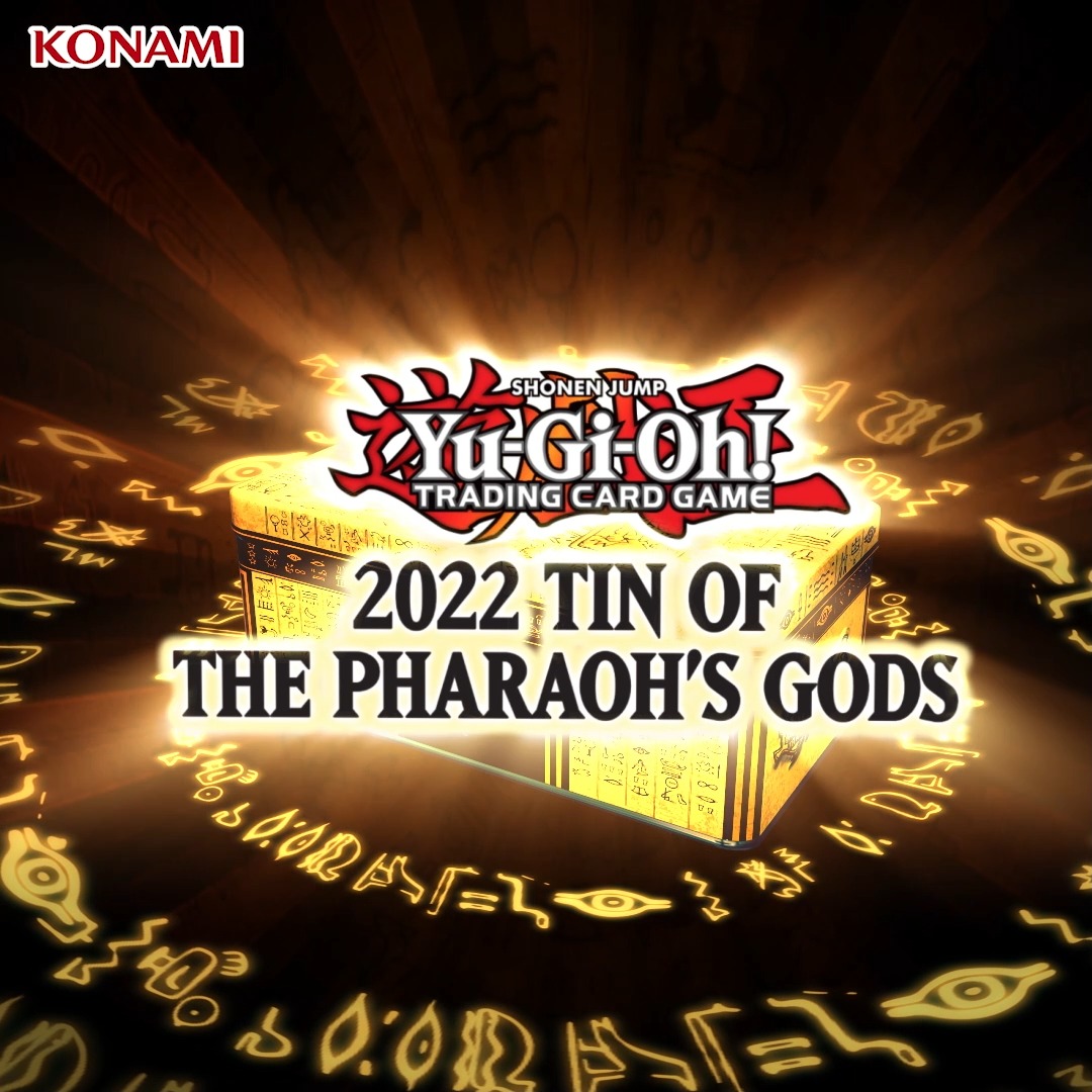 YuGiOh! TCG on Twitter "The 2022 Tin of the Pharaoh’s Gods puts the