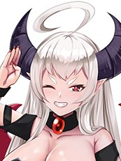 中々見ないアホ毛
これの設定も後々をば

100円シリーズは年4本は出せるようにしたい 