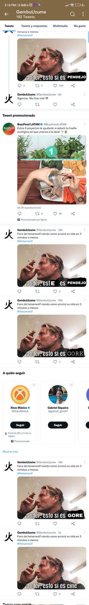 Julio_De_Alonso's tweet photo. @GembuUzume No, así si es pov:
Porque es tu perfil y tu eres el fracasado que afuerzas quiere hacerse viral pero no puede https://t.co/ItKyxIVmEM