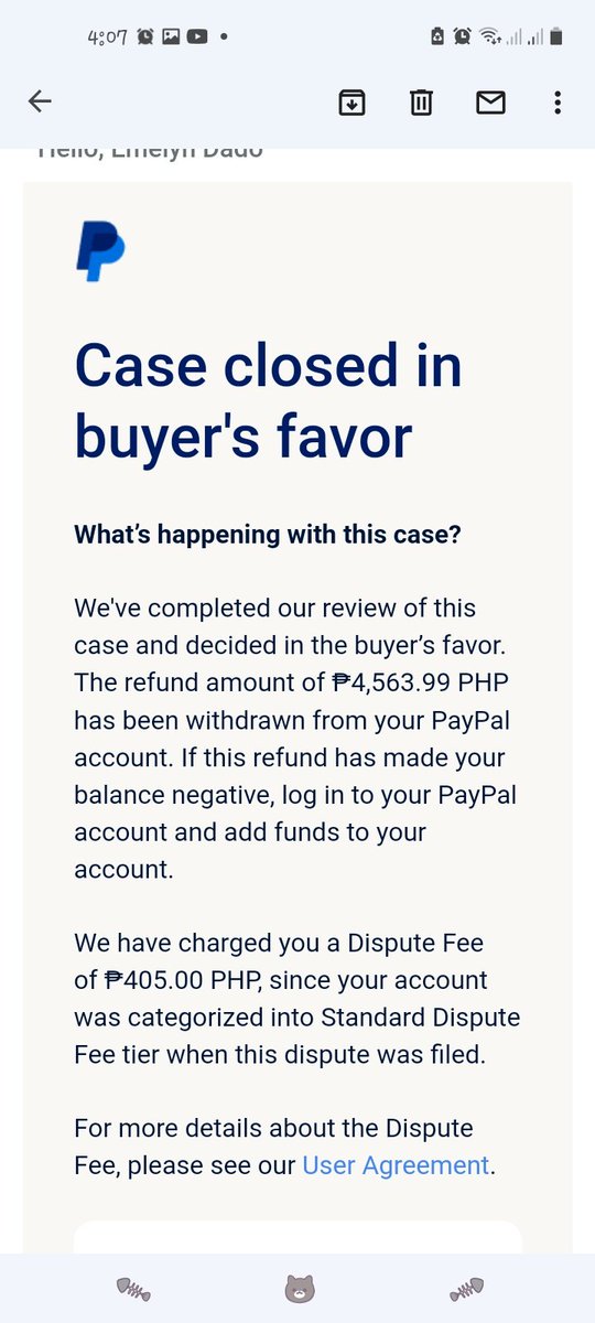 Been trying to avoid posting something like this but , I want to put an awareness. Exposing @Jaslynn26510970 for filing a paypal claim and refunding the money AFTER I gave them the item. It's basically a scam. Anyways, on around August 3 they bought some of my adopt me pets. 1/?
