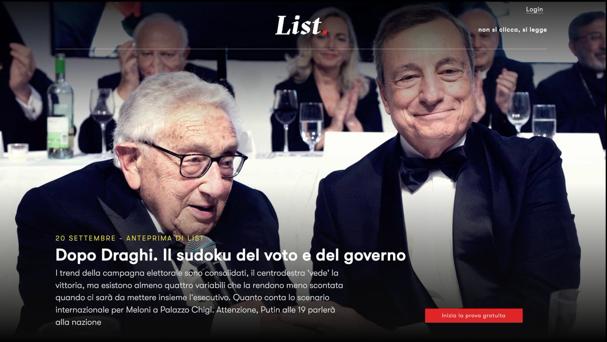 Dopo Draghi. Il sudoku del voto e del governo. Il centrodestra 'vede' la vittoria, ma esistono almeno 4 variabili che la rendono meno scontata quando ci sarà da mettere insieme l'esecutivo. Quanto conta lo scenario internazionale per Meloni

Leggi #List newslist.it