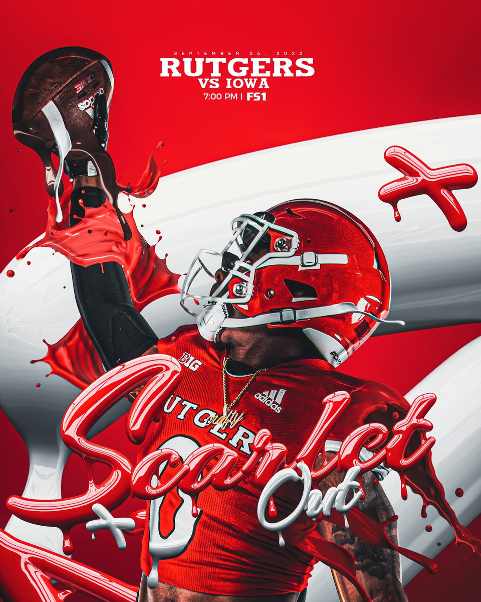 RFootball's tweet photo. Week 4️⃣: Saturday Knight Lights ‼️

⬇️ Student Tickets ⬇️
https://t.co/3C35IybjIR

Scarlet Out | Wear Red | 🔴 https://t.co/JktahYhG0I