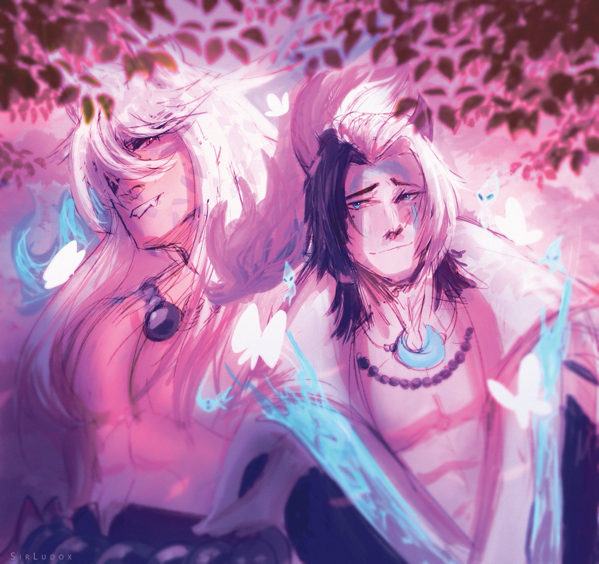 A quick sketch to celebrate them finally being together <3

#settphel