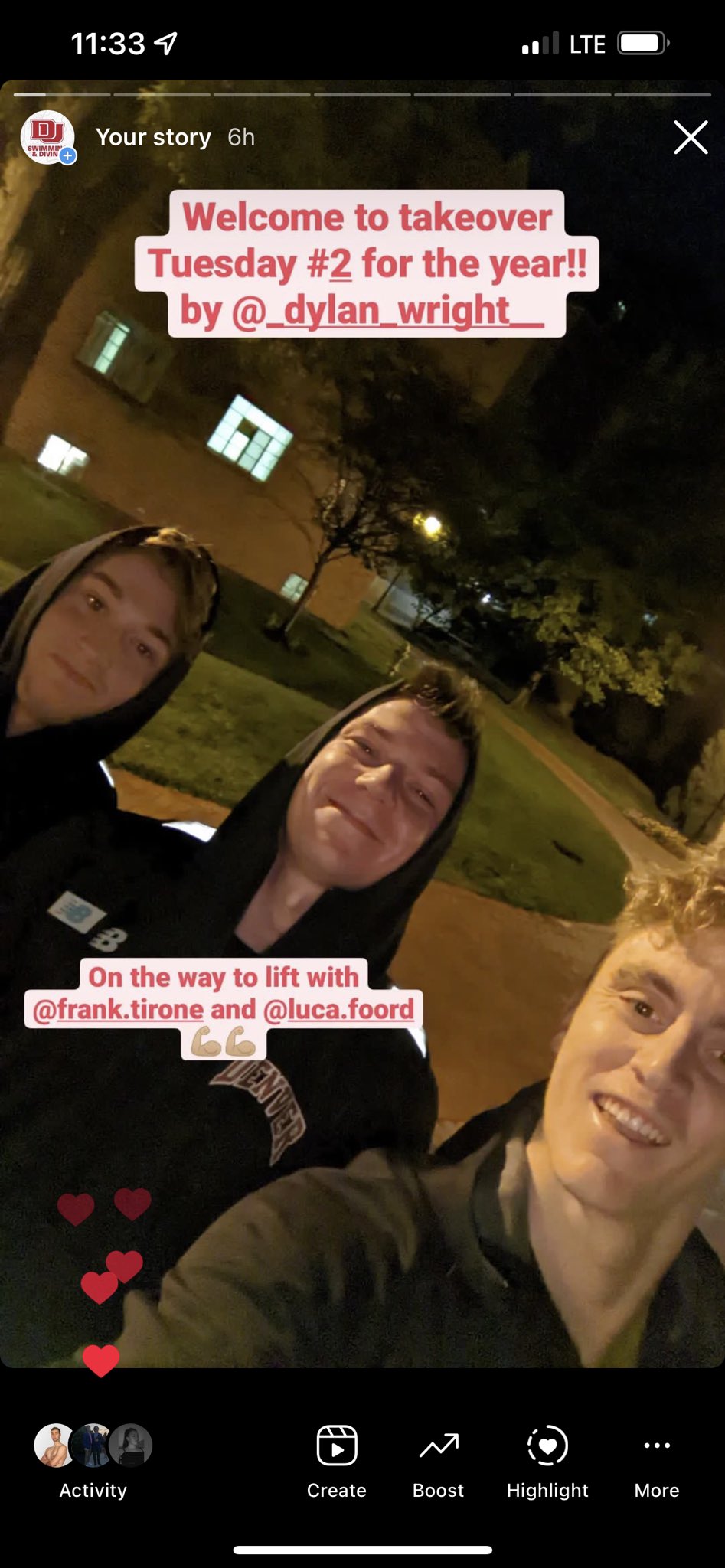 Denver Swim & Dive on Twitter "Head on over to our IG Story! Dylan