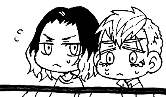 推しがどんどん手癖で描ける髪型になっている 