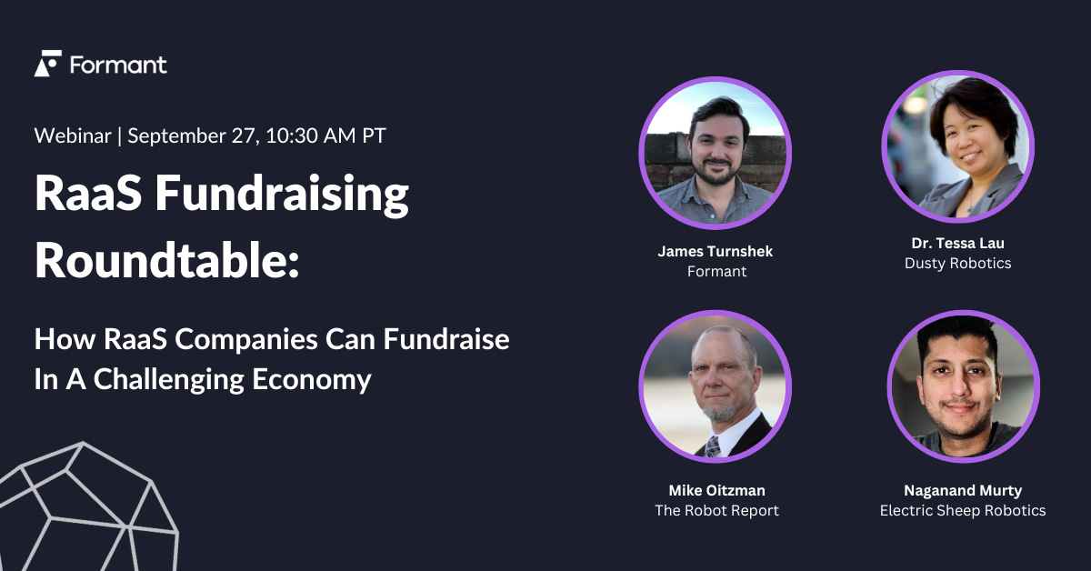 Robotics-as-a-Service (RaaS) is a growing business mobile for many robotics companies. It's a capital-intensive business operation model for the organization and requires unique considerations as you fundraise to build the organization.
register.gotowebinar.com/register/23395…