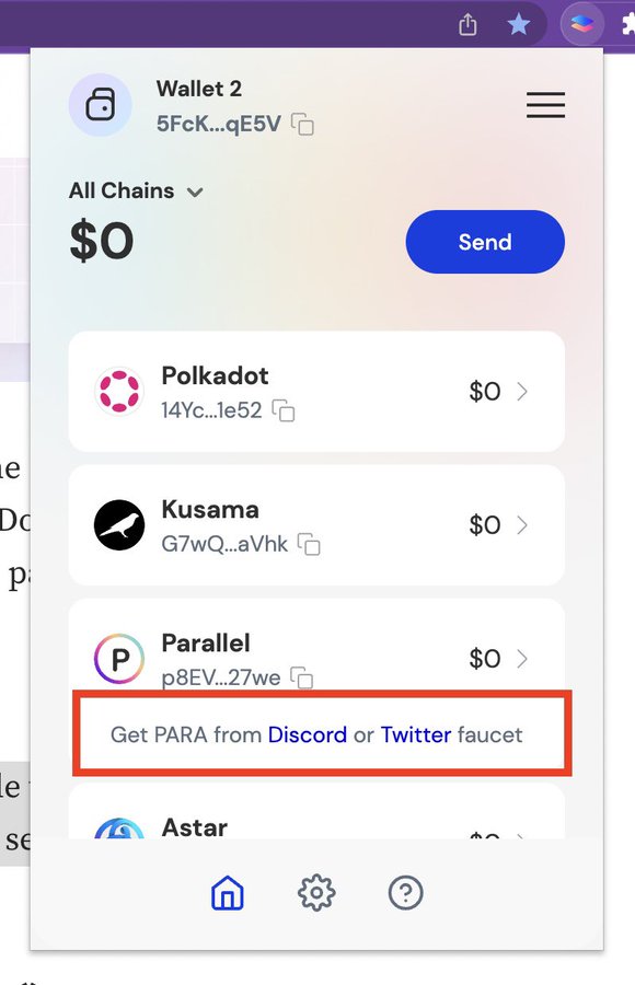 ParallelFi_es's tweet photo. Faucet/Grifo integrado de Twitter/Discord Ahora con Parallel Wallet, no solo puede ser dirigido a nuestro grifo de discordia con un solo clic, sino que también podrá solicitar tokens de gas PARA/HKO con un simple tweet. https://t.co/jgxZ3tJ41Z