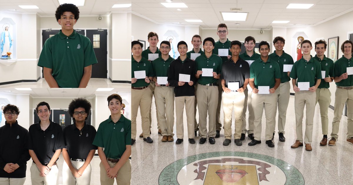 Congratulations to our juniors and seniors who received special recognition awards from the National Merit program for their excellent performance on the PSAT/NMSQT exams. We are so proud of you all!
