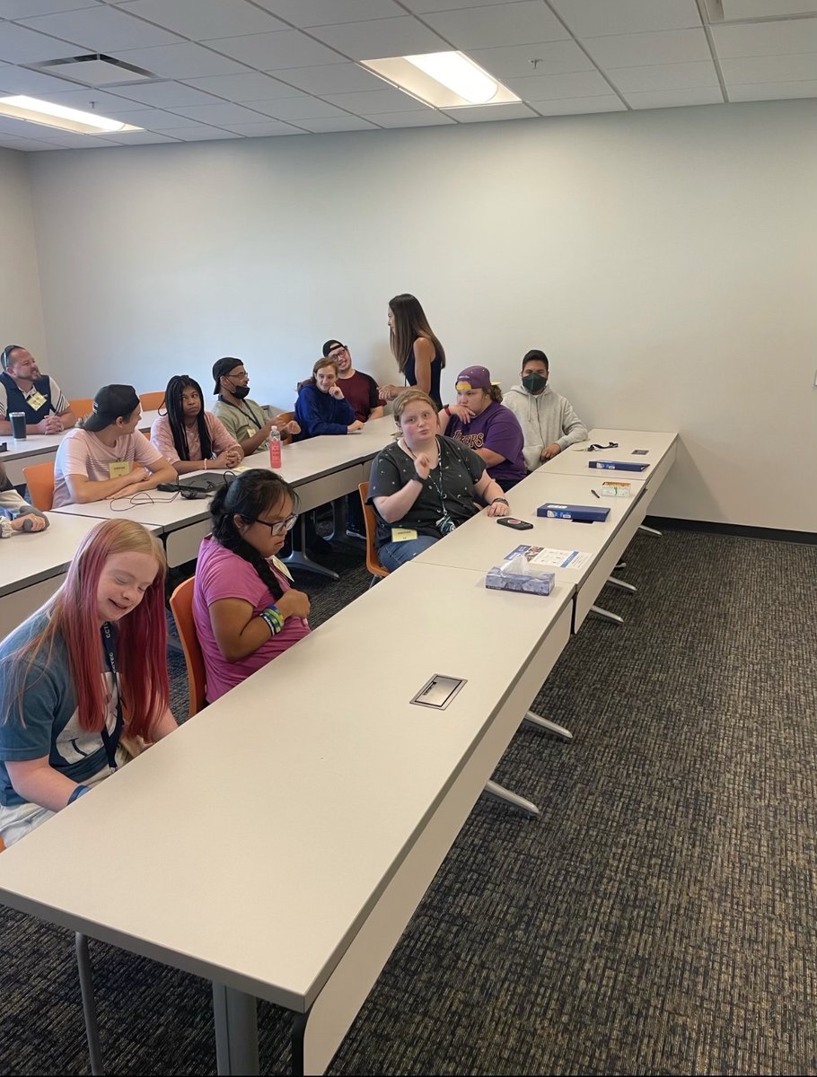 CCTECNJ's tweet photo. The #CCTEC STRIVE Program visited the Center for Workforce &amp; Economic Development at Rowan College South Jersey to learn more about post-graduation careers and learning opportunities! #cctecnj https://t.co/HUGnjcjvj7