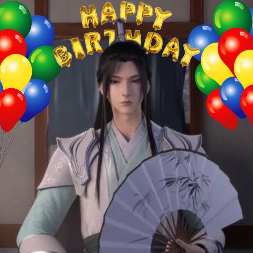9thsouls's tweet photo. HAPPY BIRTHDAY SHIZUN!! 🎉🎂🥳🎊 #沈清秋0921生日快乐 #svsss https://t.co/pSpm8fQsk0
