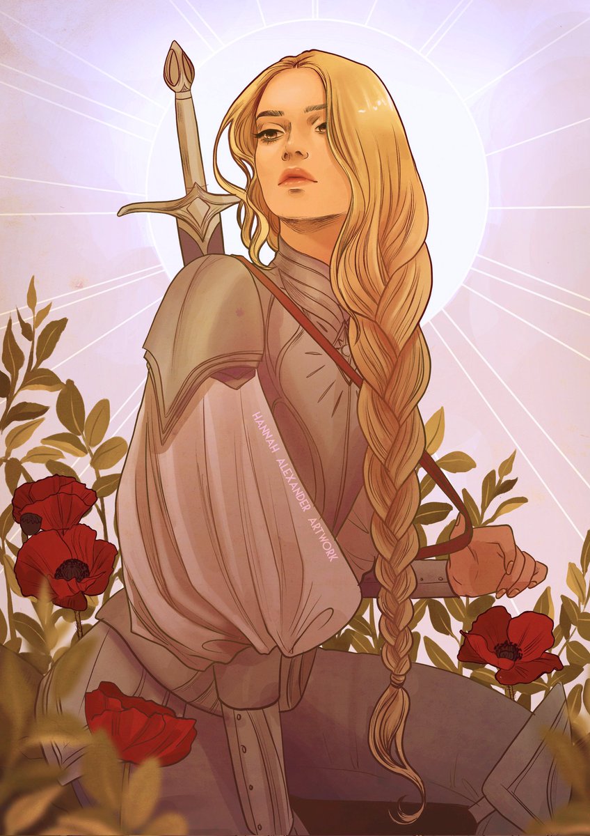 Galadriel inspired art ⚔️ (prints below)