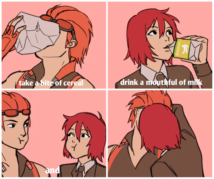 Feel like posting the very first Han x Hwo comic- 