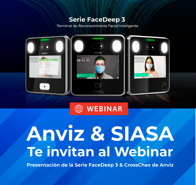 Polintegra's tweet image. El día 17 de agosto de 2021 a las 10am. hora de la #CDMX se presentaron los equipos de la serie #FaceDeep3 y #CrossChex de @AnvizGlobal durante una presentación vía Zoom