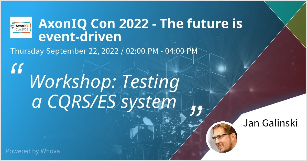 I am speaking at AxonIQ Con 2022 - The future is event-driven. Please check out my talk if you're attending the event! #AxonIQCon22 #TheFutureIsEventDriven - via #Whova event app