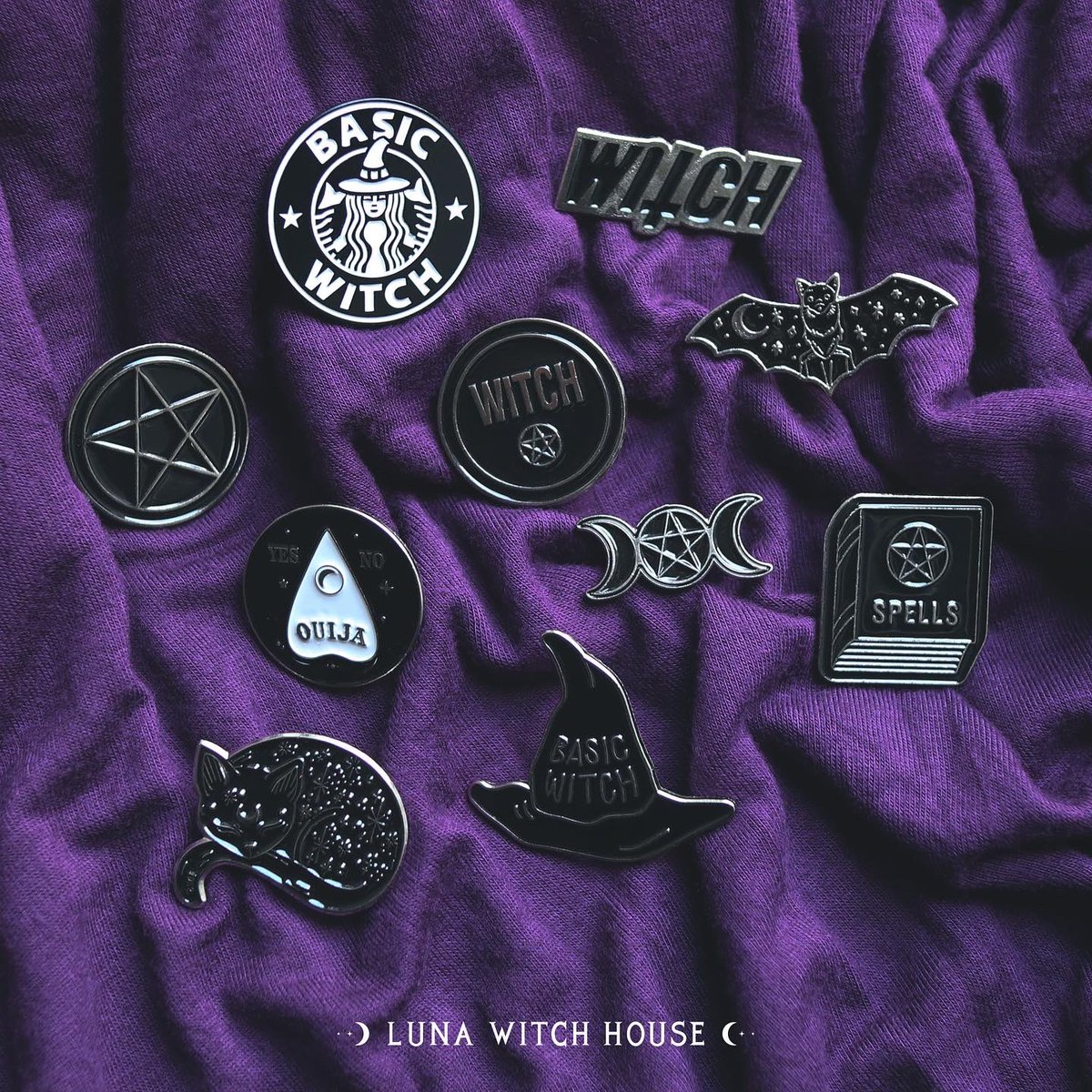 LunaWitchHouse's tweet photo. After being sold out a few times, the Basic Witch Coffee pin is now back in stock 🎉

https://t.co/OWuGXh5HED
⠀⠀⠀⠀⠀⠀⠀⠀⠀
#witch #pindisplay #pincommunity #enamelpin #witchpin #witchypins #pincollection #witchtember #witchesoftwitter #witchyvibes #witchythings #witchtwt https://t.co/Bru3Kk8U2p