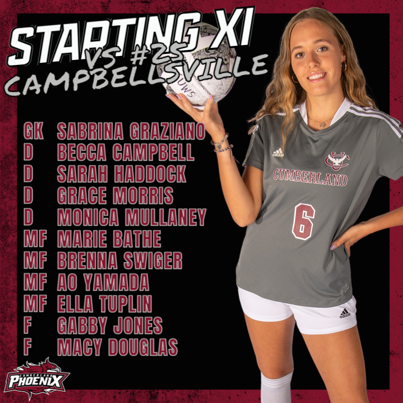 Here are your starting 11 for the Phoenix!! 🔥