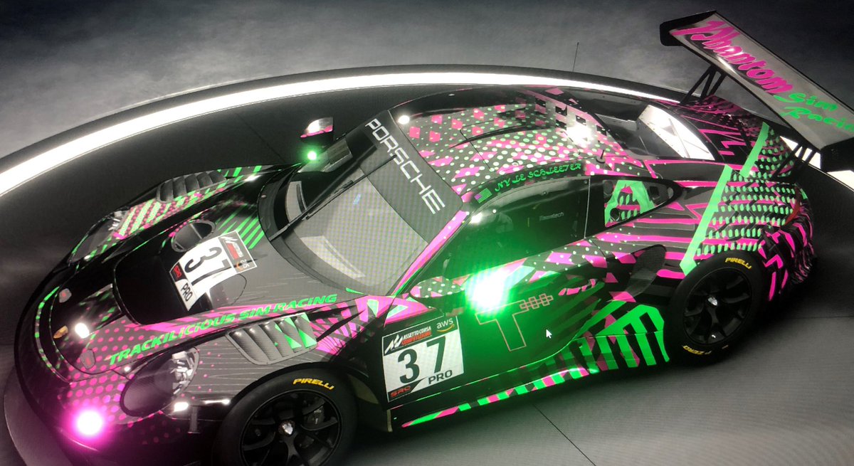 phantom_sim's tweet image. The Official Phantom Sim Racing livery: