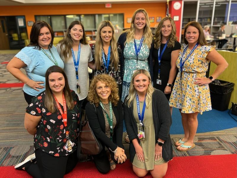 GlenEllynD41's tweet photo. The Board of Education welcomed new teachers at the Board meeting last night.   The teachers shared why they teach and answered Board member questions. 
Welcome to our new teachers! https://t.co/BUqb1qlnLw