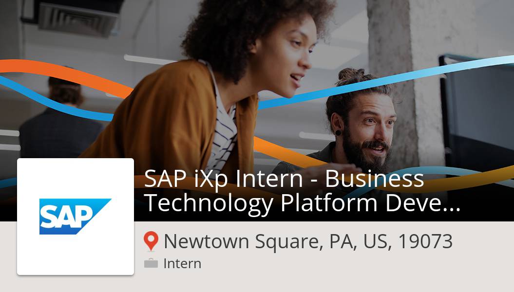 SAP iXp #Intern - Business #Technology Platform Developer [Newtown Square, PA] (#stelle) gesucht in #NewtownSquarePAUS19073. #SAP workfor.us/lifeatsap/8676… #JobsAtSAP