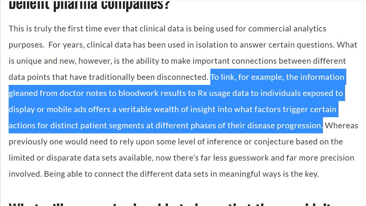 swodinsky's tweet photo. if you ever need proof that we live in hell, just look at the pitch decks aimed at pharma marketers https://t.co/gzEZc8fqeR
