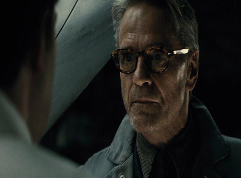 Happy birthday Jeremy irons our DCEU Alfred                                           