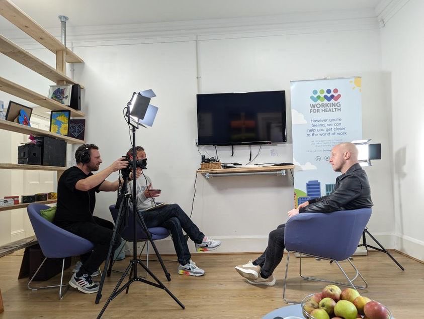 wfhcic's tweet photo. What an incredible day filming with @BetterConnectUK @InspiredYouth - thank you so much 🎬
We can’t wait to see the end result 🤩
#workingforhealth #betterconnect #inspiredyouth #actiontowardsinclusion #cottinghamstation https://t.co/hTmDX1dSKv
