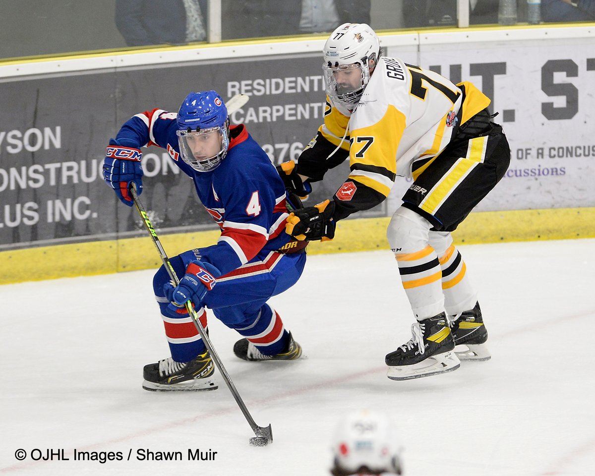 byrnemuir's tweet photo. This one is in the books with @OJHLJrCanadiens taking it 4 - 1 over @OJHLGoldenHawks @OJHLOfficial @ojhlimages @cjhlhockey @OHAhockey1 #leagueofchoice #showcase22 #followthephotogs https://t.co/PhJXqPYLsc