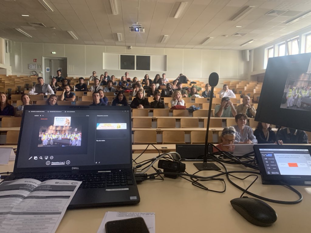 Ravi de représenter notre Présidente @C_MORANCAIS au 30 ans du Master Déchets-Economie Circulaire @LeMansUniv Une référence nationale en @paysdelaloire pour la formation des métiers d’aujourd’hui et de demain.