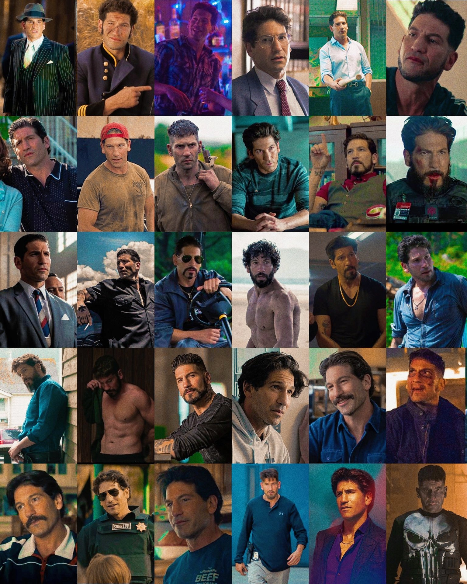 Happy 46th birthday to Jon Bernthal and his unlimited range 