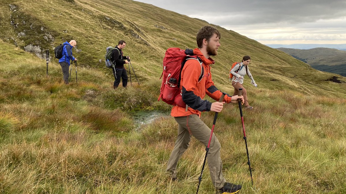 FalkirkOutdoors's tweet photo. First day of our latest @MtnTrngScotland mountain leader training course. 
Looking at practical navigation on Beinn Each https://t.co/RLUuIBoG6n
