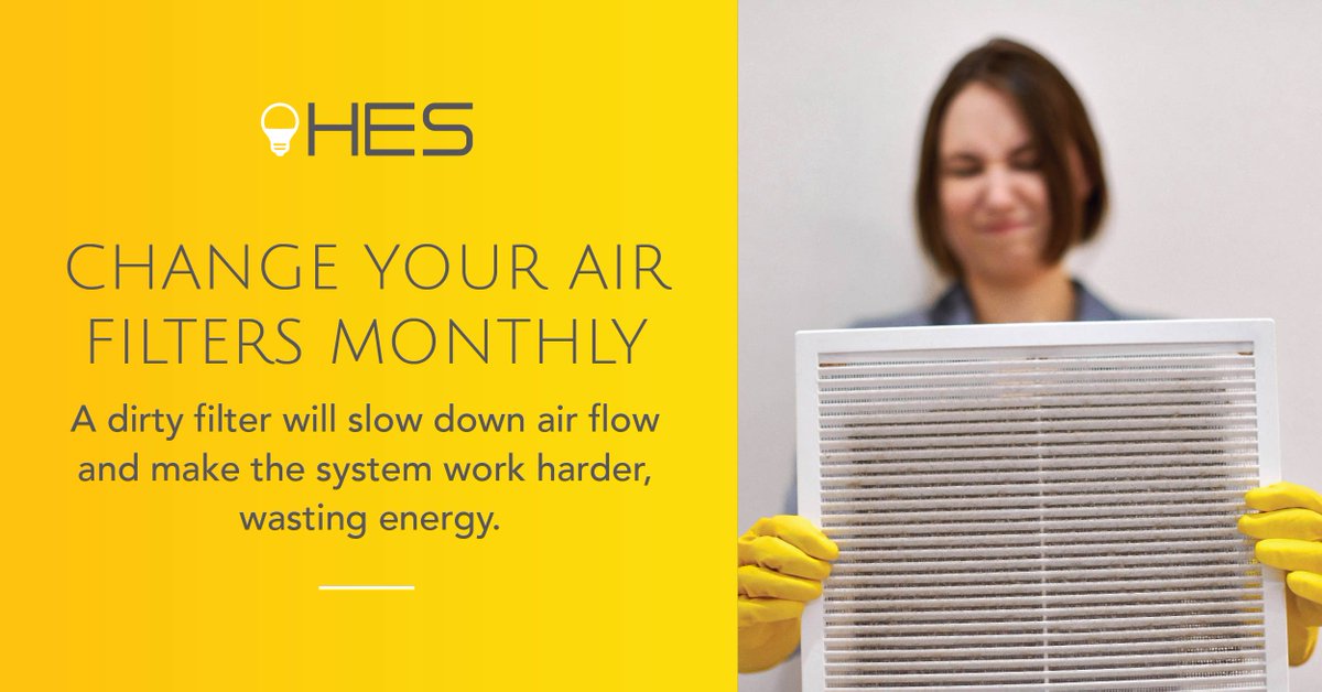 How long has it been since you swapped out the air filter on your HVAC? Clean filters save energy and money and prevent dust and dirt from building up in the system, which can lead to expensive maintenance.