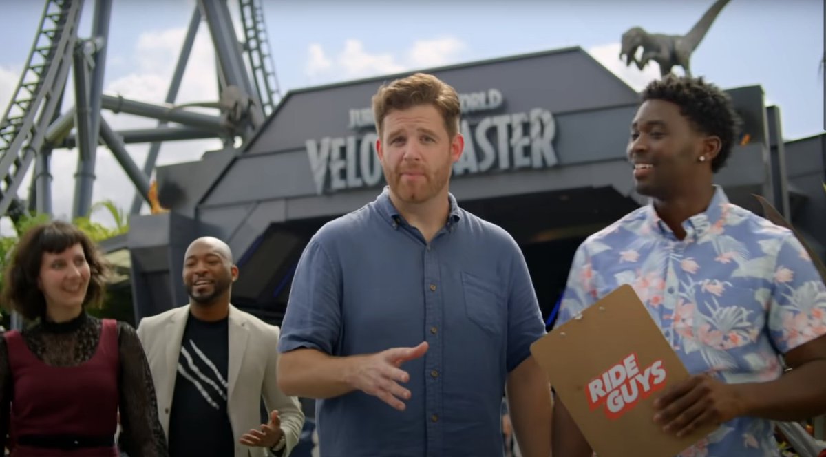 robbloomcw's tweet photo. Thinking about the time @G_Prodigy and @shelby_neat made a cameo in our #RideGuys #Velocicoaster episode. Shaboom. https://t.co/QZYcNLX4oq https://t.co/hcnq8luKtx