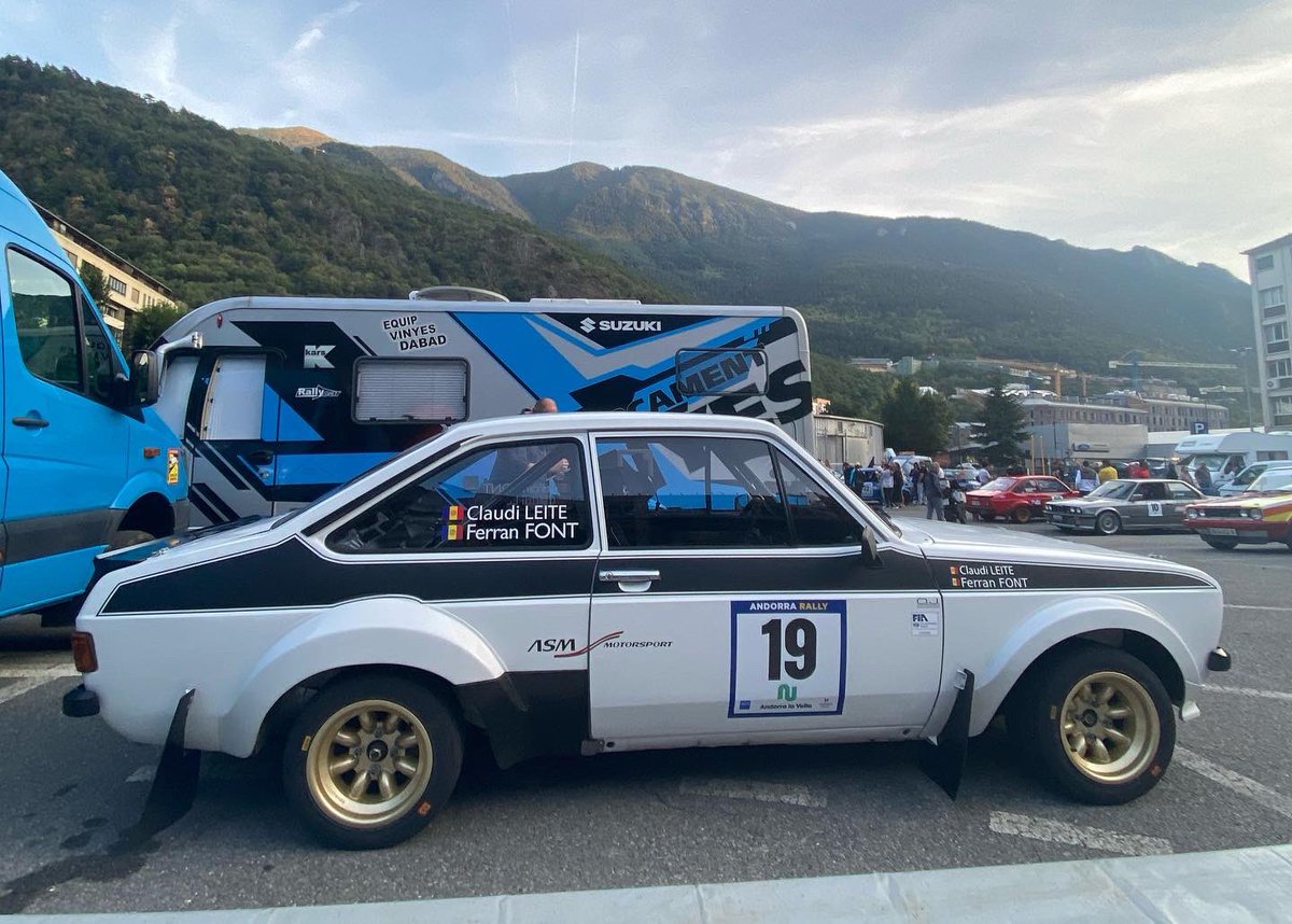 Victòria de Ferran Font i Claudi Leite al Rally d’Andorra🥇🇦🇩
Gran resultat a les carreteres de casa per Font i Leite, com sempre disfrutant i fent disfrutar al públic amb l’espectacular Ford Escort MKII⚡️
