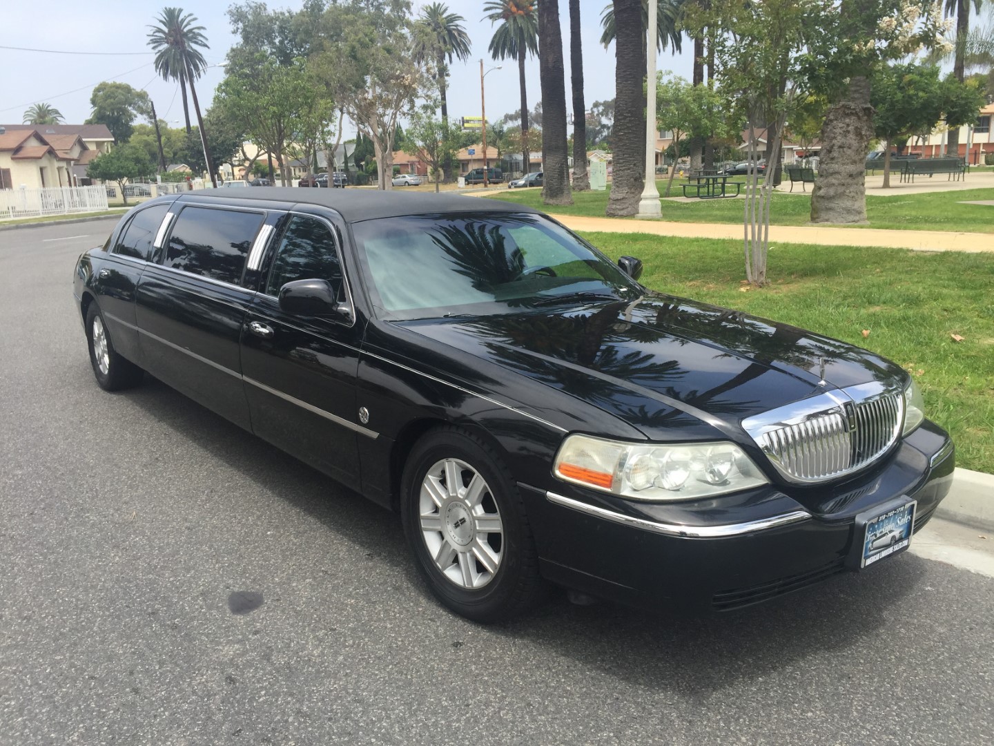 Black Luxurious Limousine by Metrowest limousine in Hopkinton, Massachusetts