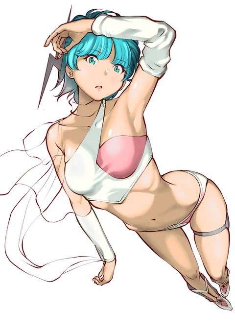 今日の過去絵は、ウイングマンのアオイさんです。 