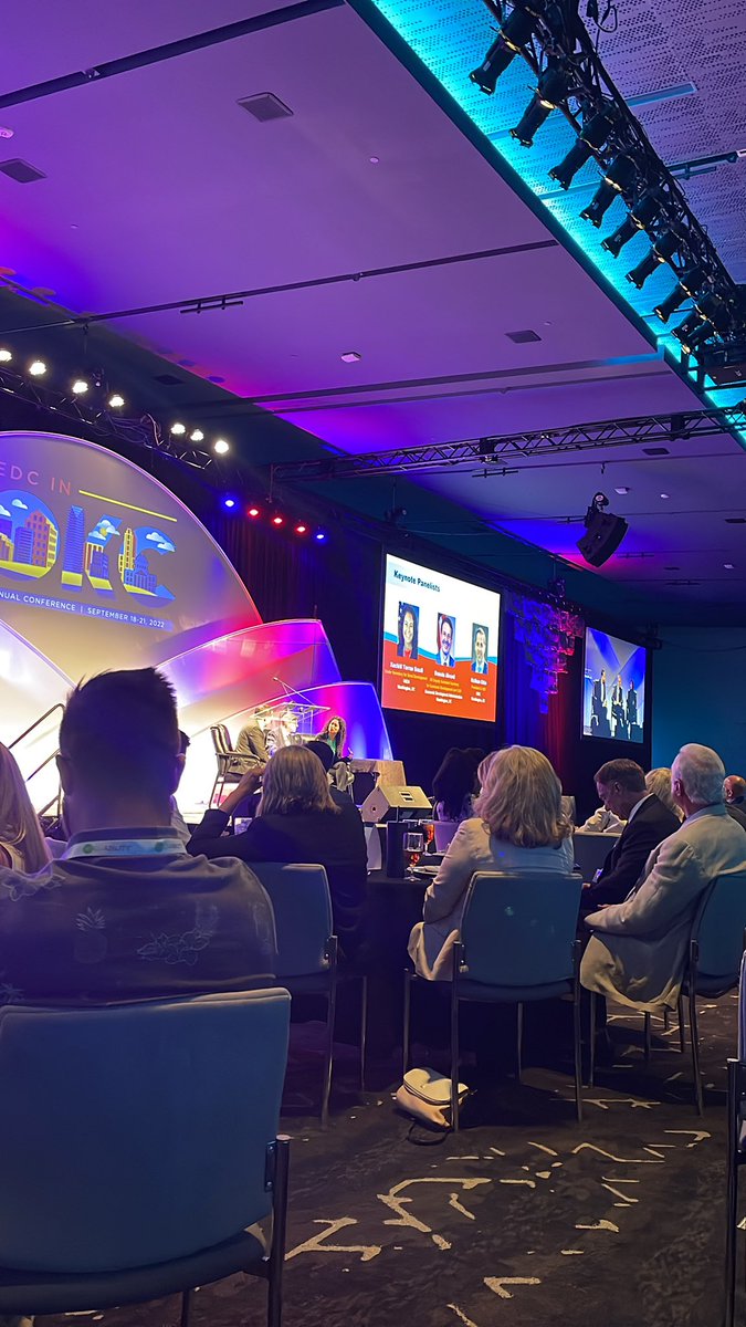 “Rural america is a lot more diverse than you might expect” - <a href="/xochnm/">Xochitl Torres Small</a> Under Secretary for Rural Development at USDA with some great remarks at the <a href="/IEDCtweets/">IEDC</a> conference #IEDC