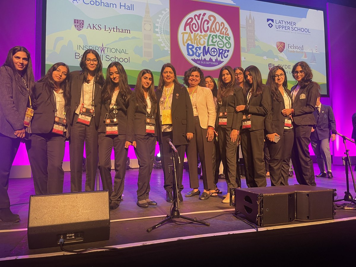 Team TBS @ RSIC 2022 Oxford U.K. themed “ Take less Be More “- an invigorating first day !