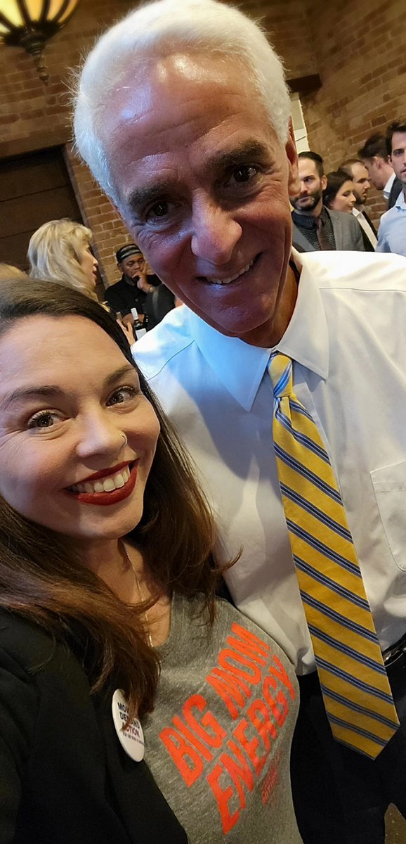 ewiley33's tweet image. FL @momsdemand volunteers brought the #BigMomEnergy to @CharlieCrist's office opening in Tampa last night. And y'all, we are fired up to elect a #GunSense governor! Text REGISTER to 644-33 to check your voter reg &amp;amp; ensure your voice is heard! #NationalVoterRegistrationDay #FlaPol