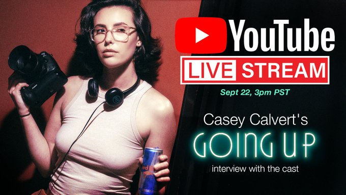 This Thursday Sept 22nd at 3pm PST, I'm doing a special livestream with @caseycalvert about her newest