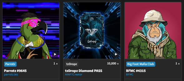 Another #NFTGiveaway for Founder Token Holders!

Prizes were from projects <a href="/bfmctezos/">Big Foot Mafia Club (BFMC) objkt.com</a> &amp; <a href="/tzdropz/">tzDropz</a>!

Buy a founder and enter the endless raffles for only 10 #xtz! 

objkt.com/asset/KT1Su8d1…

Info at nftbakery.info
#tezos #tezoscommunity #bakery #NFT @NFTBakery_Sales