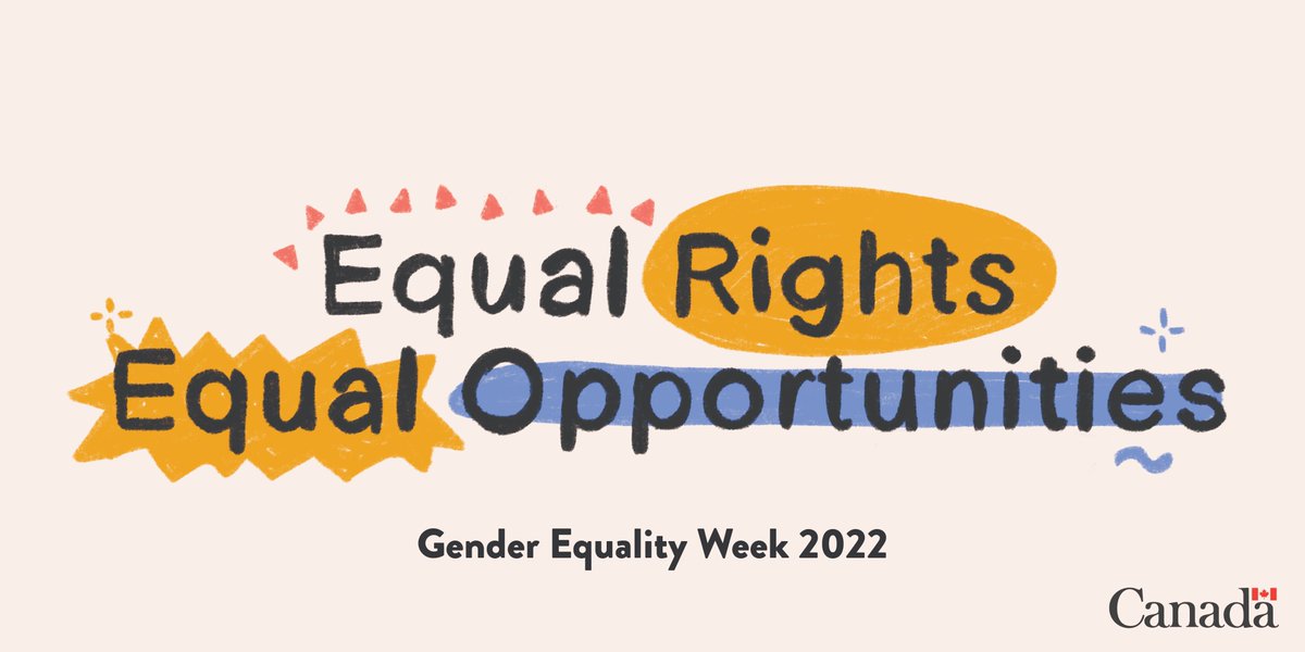 We are delighted to celebrate #GenderEqualityWeek with <a href="/WAGE_FEGC/">Women and Gender Equality Canada</a> under the theme ‘Equal Rights, Equal Opportunities’. Whether in Canada or abroad, our social inclusion programs put gender at the centre of what we do in collaboration with our members. fcm.ca/en/programs/wo…