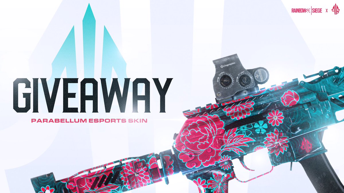 Jmal__RL's tweet photo. 🌸pB Skin Giveaway🌸

I’m giving away TWO in game codes for the pB Rainbow Six Siege skin! 

To enter:
🌸Follow:
@Jmal__RL &amp; @PBLMesports
🌸Retweet this post

Winner will be announced 09/25/2022

#R6Share | #ChallengeAdversity https://t.co/r0OnBkl50t