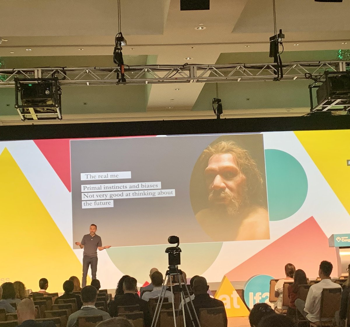 "I'm a little bit worried that we are all about to walk into a trap" Daniel Quinn of <a href="/_theforge/">The Forge Insight</a> says we need a new story. #ESOMAR75