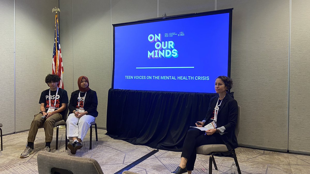 NETA_Tweets's tweet photo. On Our Minds from @ReportingLabs Faiza and Matt braved flying solo for the first time to be with us today! We’re thrilled to have them here to share with you all. #pubmediaeducates #NETAconference @CPBmedia @NewsHour https://t.co/LMFYCiJUTH