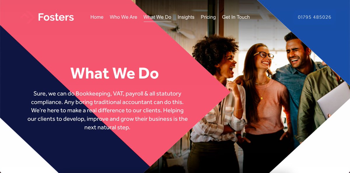TellusMediaUK's tweet photo. We have been working closely with Fosters Accountants  and we are proud to showcase the latest website to our portfolio.
Stacey wanted a more personal touch but still sending a clear and professional message!
Let us know your thoughts:
https://t.co/i9w2Gzw3GZ
#website #webdesign https://t.co/essJSghFXq