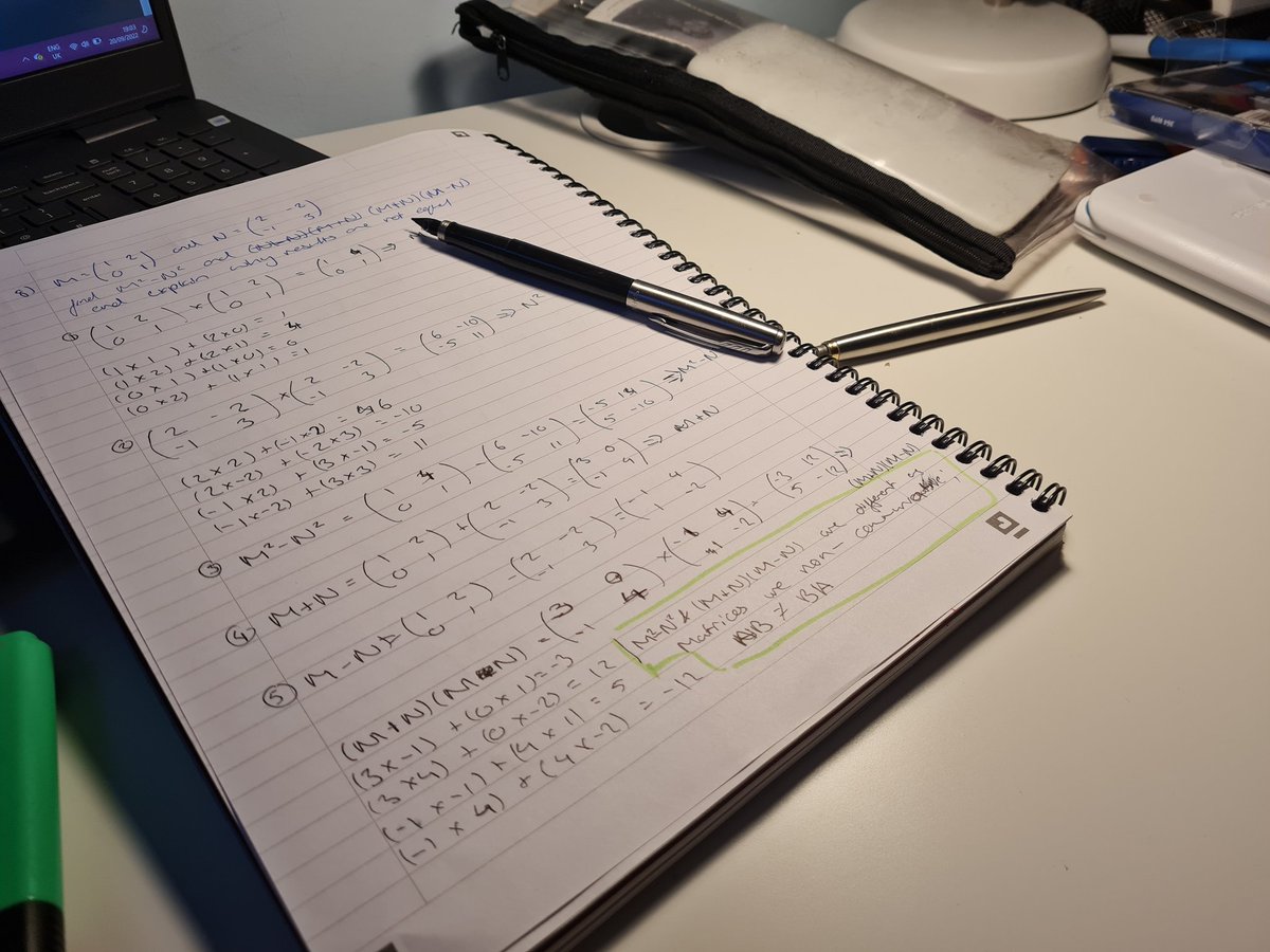 NazirCharalamb's tweet photo. First few days on further math - 
Really fun so far, looking forward to fp1 and fm1 :) 
#Maths #math #alevels #furthermath https://t.co/Bt6INAKjiv