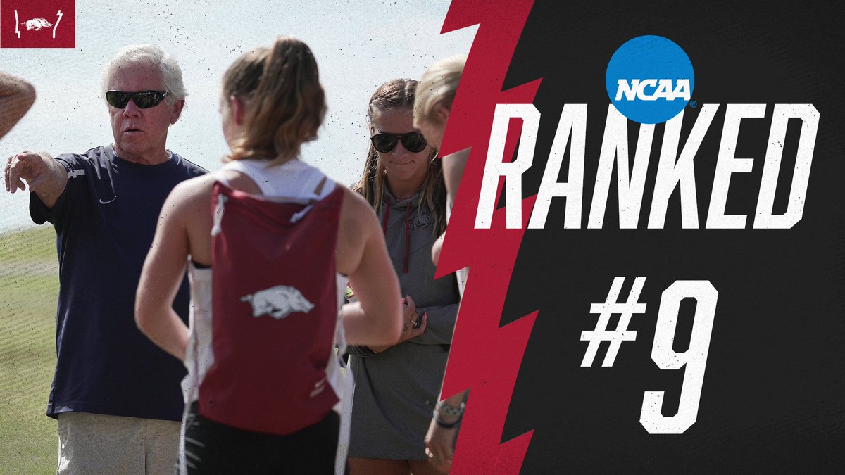 RazorbackTFXC's tweet photo. Arkansas women No. 9 in latest national coaches' poll

Razorbacks race on Saturday at 7:45 a.m. in a loaded field at Oklahoma State Jamboree

Link: https://t.co/pYuCVNX4zJ https://t.co/GGI1rE9l2v