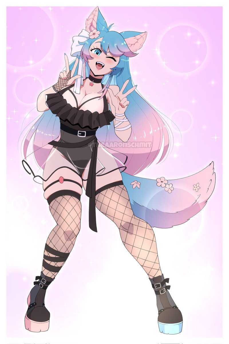 「Some of my favourite Vtuber fanart I've 」|Aaron Schmitのイラスト