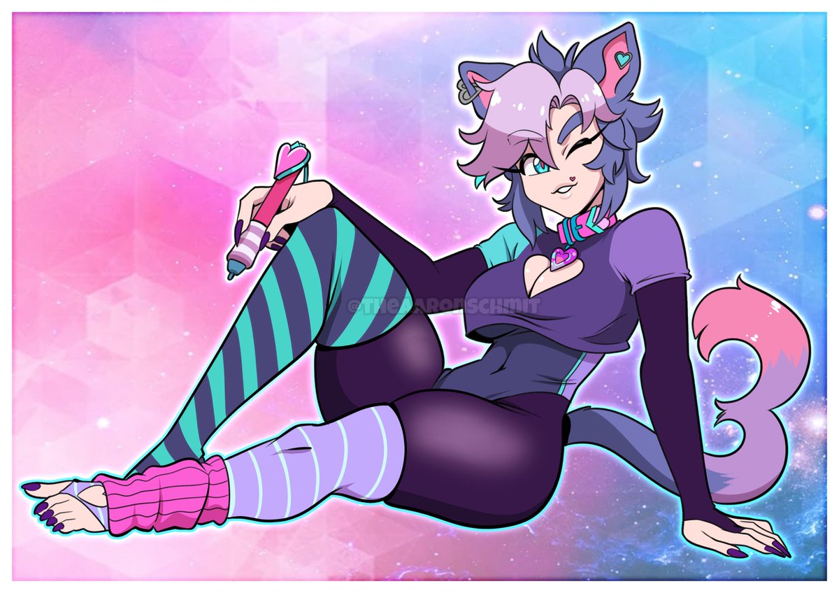 「Some of my favourite Vtuber fanart I've 」|Aaron Schmitのイラスト